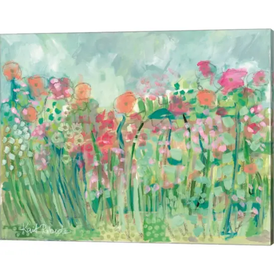 Growing Things I by Kait Roberts 20" x 16" Canvas Wall Art {1}