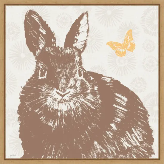 Spring Delight IX by Anne Tavoletti Framed Canvas Wall Art {1}