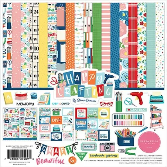 Carta Bella Happy Crafting Collection Kit {1}