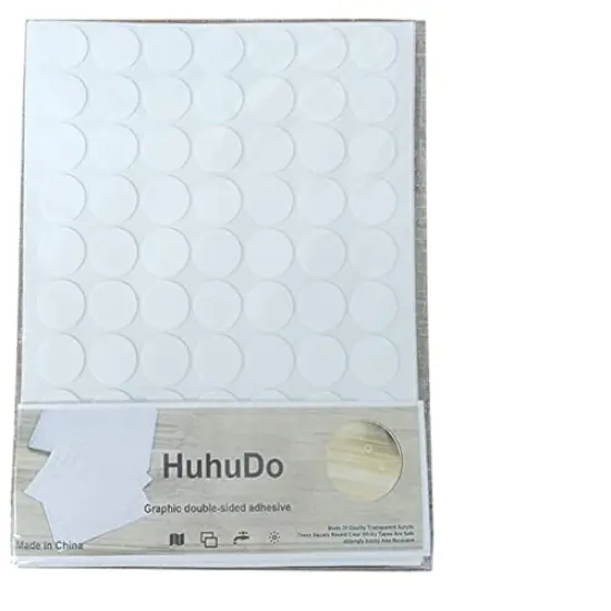 350 Pieces Clear Sticky Tack Adhesive Poster Tacky Putty Removable Round Putty Double-Sided Round No Traces Adhesive Sticke for Festival Decoration {3}