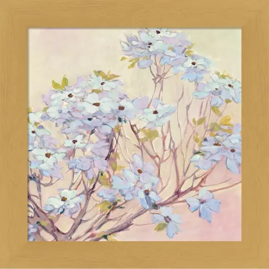 Spring Dogwood II by Julia Purinton 13" x 13" Framed Wall Art {1}