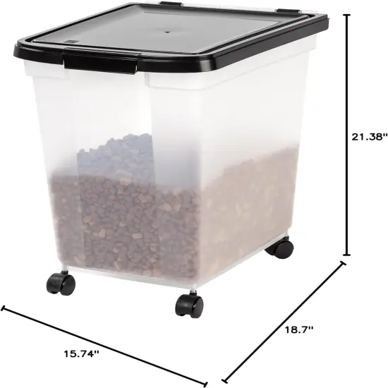 IRIS Airtight Pet Food Storage Containers 8qt-65qt {4}