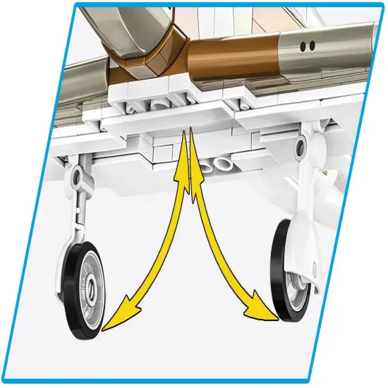 COBI Historical Collection World War II Dewoitine D.520 Plane {6}