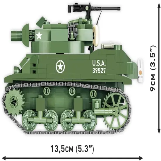 COBI Historical Collection World War IIH.M.C M8 SCOTT Tank {3}
