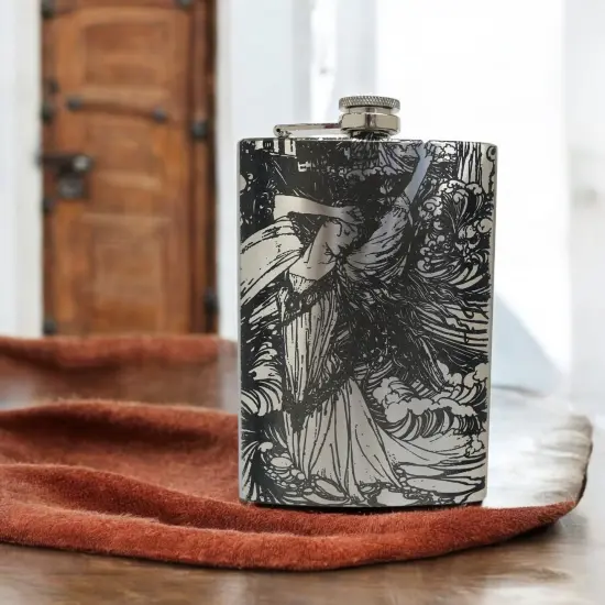 8oz Nayad Stainless Steel Flask {3}