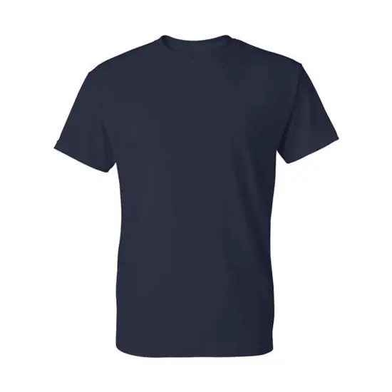 DryBlend Short Sleeve Crewneck T-Shirt Navy {1}