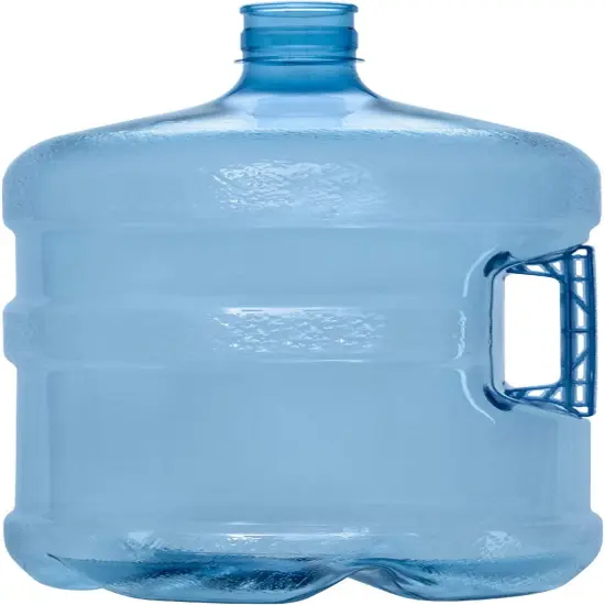 5 Gallon Plastic Crown Cap Reusable Water Bottle Container {2}
