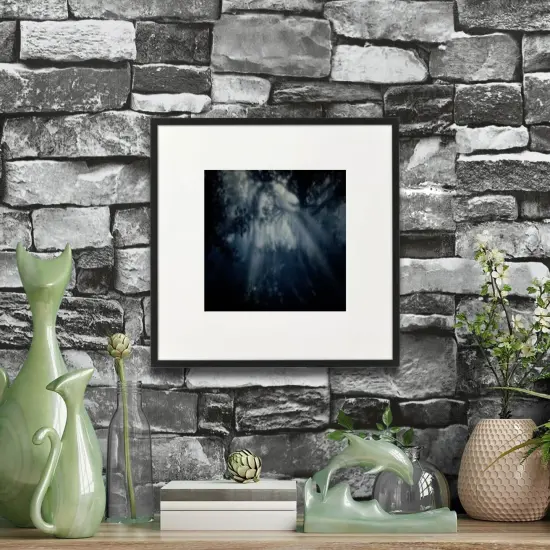 12&frac12;x12&frac12;" Black Aluminum Frame &ndash; No-Nail Hanging, Safe Front Protection, Multiple Sizes! {6}