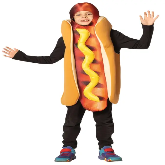 Hot Dog Grilled in Bun Ultimate Halloween Costume, Various Child & Tween Sizes {6}