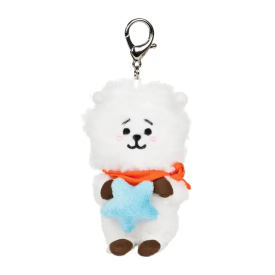 BT21 RJ 3 Inch Bumble Buddy Plush Clip {1}