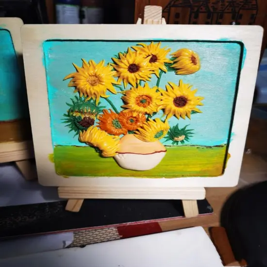 6 Pack 9 Inch Wood Easels, Easel Stand for Painting Canvases, Tripod, Kids Student Tabletop Easels for Painting, Art Craft Painting Easel Stand for Artist Adults Students {2}