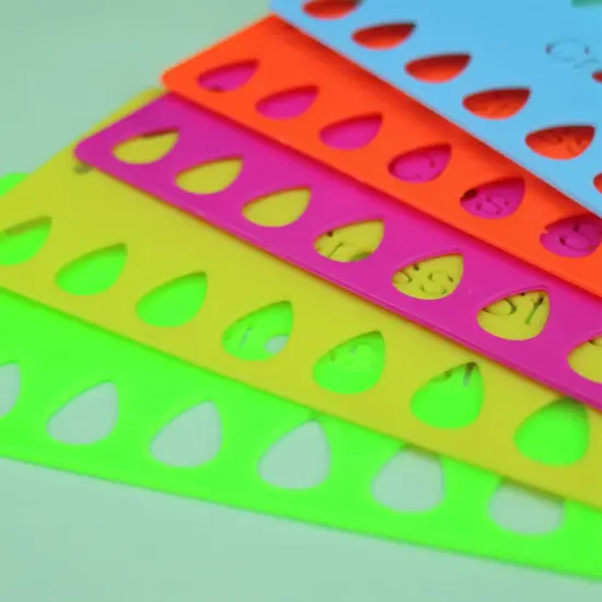 12 Pack Embroidery Floss Organizer,Cross Stitch Supplies Needlework Thread Holder Storage Tool 20 Positions Sewing Tools for Thread Craft DIY Sewing Storage (Mixcolor) {5}