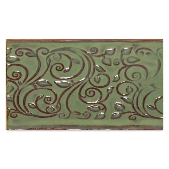 Amaco Opalescent Glaze - Pint, Moss Green {2}