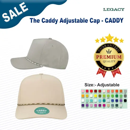 LEGACY&reg; The Caddy Adjustable Cap Grey {3}