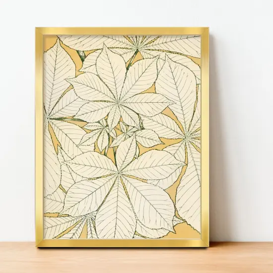 8.5x11 Picture Frame Gold(2 Pack), 8.5 x 11 Picture Frame for Wall Decoration, Classic Gold Minimalist Style Suitable for Decorating Houses, Offices, Hotels {4}