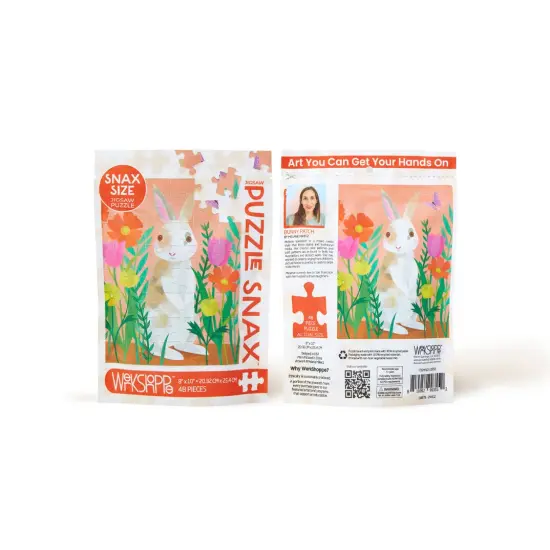 Bunny Patch 48 Piece Puzzle Snax {5}