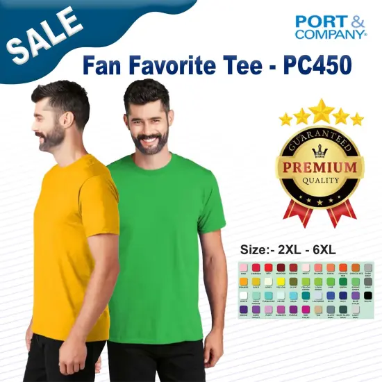 Port & Company&reg; Fan Favorite Crew Neck Short Sleeve Tee Silver {2}