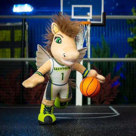 Bleacher Creatures Dallas Wings Lightning 10" Mascot Plush Figure (Heroine Jersey) {4}