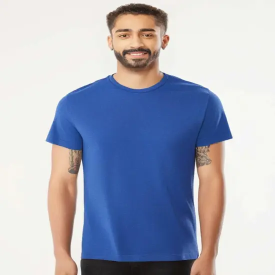 Next Level&reg; - CVC Short Sleeve Crewneck T-Shirt For Adult's Royal {1}