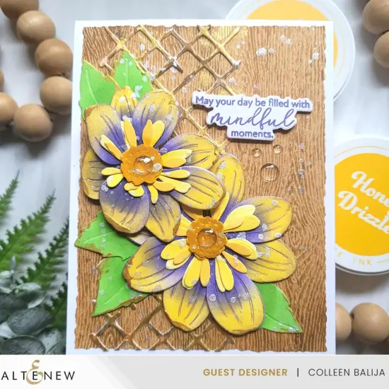 Craft-A-Flower: Dahlia April Heather Die Set {2}