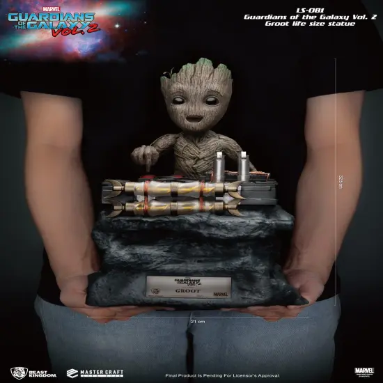 Guardians of the Galaxy Vol. 2 Baby Groot Master Craft Table Top Statue {2}