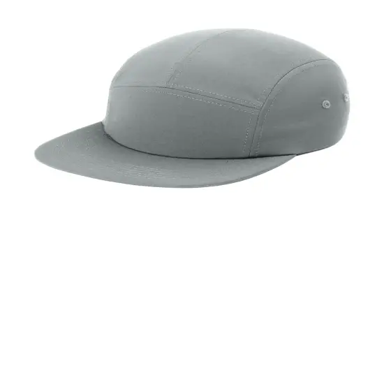 Port Authority&reg; Poly Camper Cap Black {4}