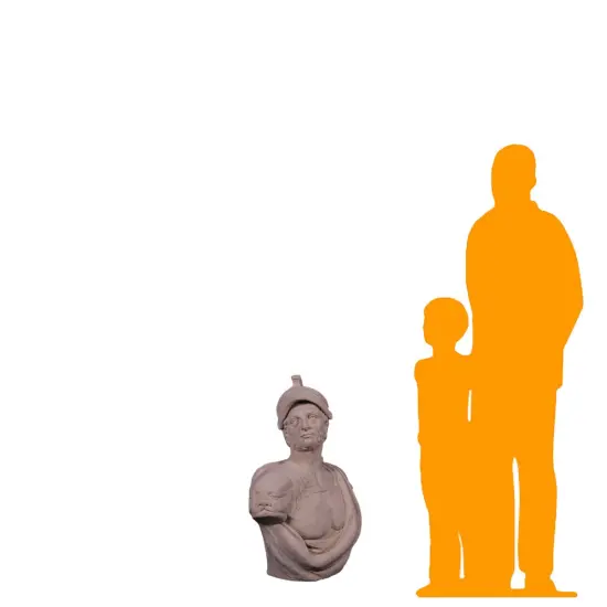 Mars Bust Life Size Statue {2}