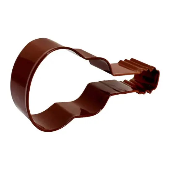 Guitar 4.5" Cookie Cutter Brown {2}