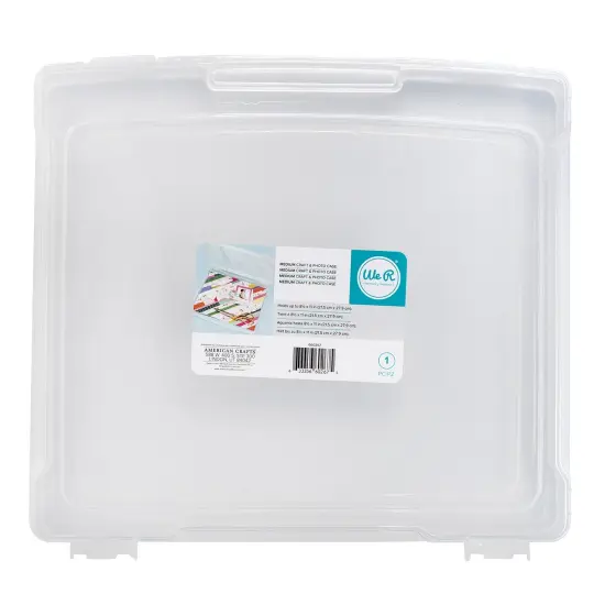 We R Craft & Photo Translucent Plastic Storage-8.5"X11" Case {1}