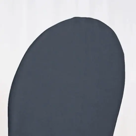 Pewter or Charcoal Chair Cover, Polyester Banquet Slipcover for Events {3}