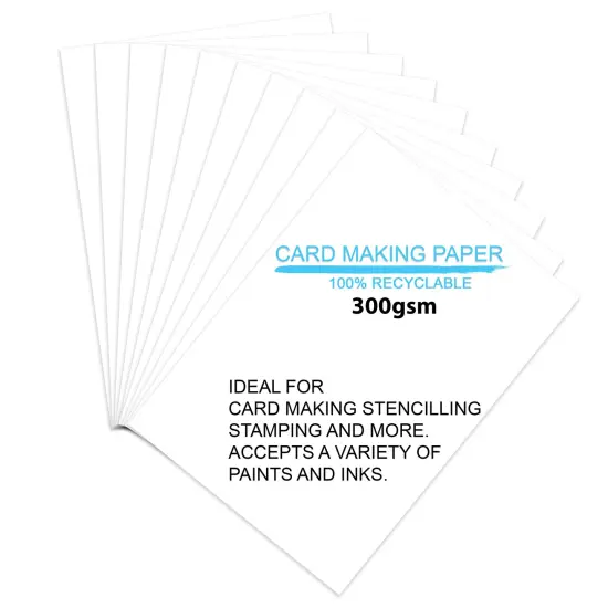 Little Birdie Card Making A4 Paper 300gsm-10 Sheets {3}