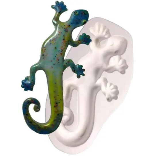11" x 6" x 1.75" Gecko Frit Casting Glass Fusing Kiln Mold {1}