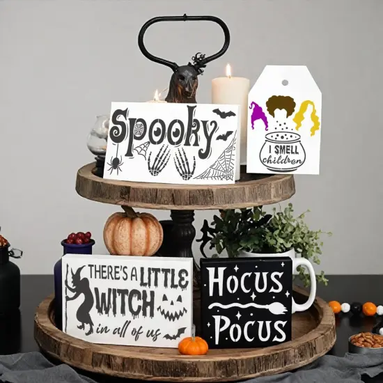 Halloween Stencils - Mixed Designs {4}