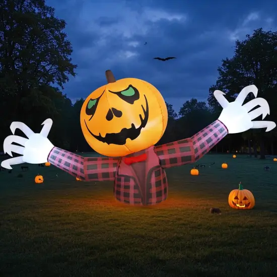 7FT Long Halloween Inflatable Outdoor Decorations {6}
