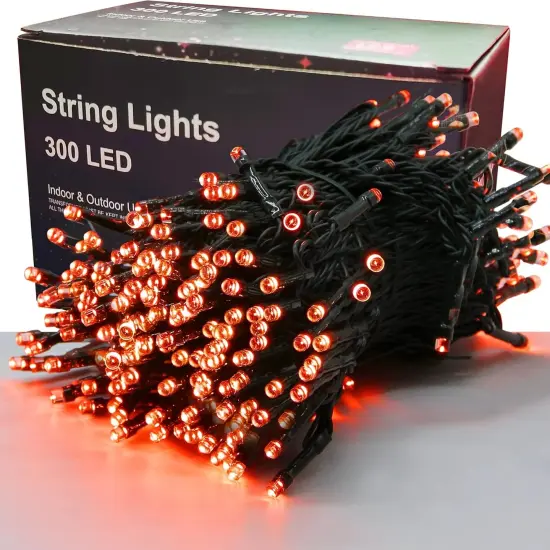 98.5FT Halloween String Lights with 8 Lighting Modes {1}