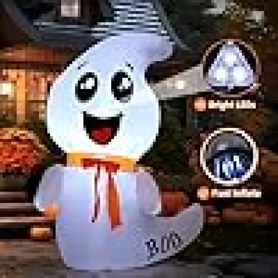 Cute Ghost Outdoor Decorations {4}