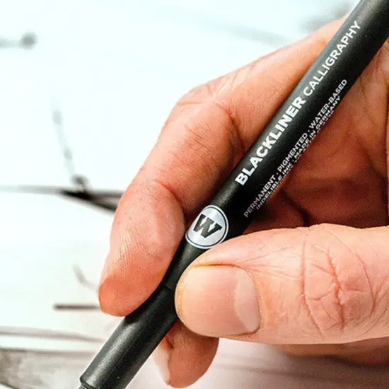 Blackliner 4 Piece Set 3 (Round, Chisel, Calligraphy, Brush S) {3}