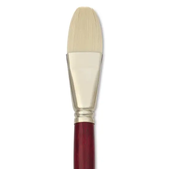Escoda Marfil Synthetic Bristle Brushes - Series 4450 Bright, Size 26, Long Handle {1}