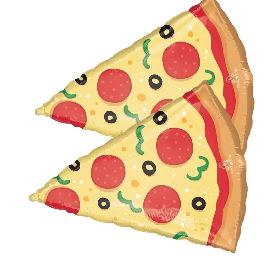 Anagram&reg; 29 Inch Pizza Party Foil Mylar Balloon {3}