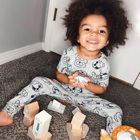 HABA Wooden Building Blocks Bad Rodach 18-Piece Set, Beech Wood Stacking Blocks for Ages 18 months and up. Made in Germany. Multicolor {5}