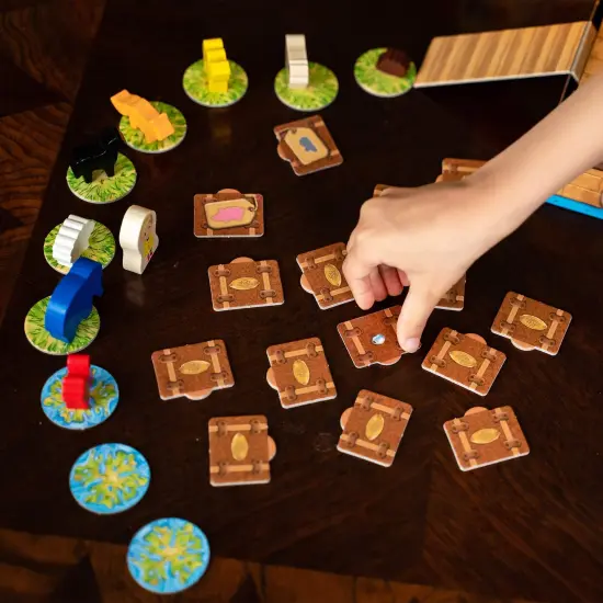 HABA Critter Cruise - Cooperative Noah's Ark Memory Game, Board Game for Kids & Family Night for 3 Year Olds & Up, Made in Germany Multicolor {5}