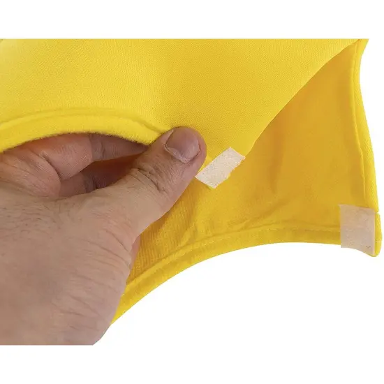 Banana Plush Costume Hat - Funny Head Cover Halloween Dress-Up Accessory, Men, Women, Teens Yellow {5}