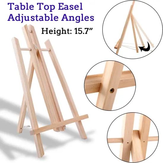 Acrylic Paint Set,46 Piece Professional Painting Supplies with Paint Brushes {5}