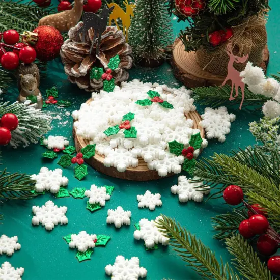 160PCS Mini/Small/Miniature Christmas Decorations {3}