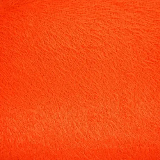 1 Yard Fake Feather Hacci Mohair Knit Fabric 290 GSM, 60/62&Prime; Wide Polyester Spandex Blend NEON YELLOW {5}