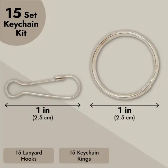 31 Color Lanyard String Kit, Gimp String for Bracelets Boondoggle Keychains, Plastic Cord with Rings and Hooks (40 Ft Each Roll) Multicolor {4}