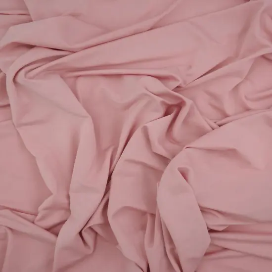 1 Yard Venecia Solid Knit Fabric, 58/60&Prime; Wide Polyester Spandex Blend CLEAR SKY {2}