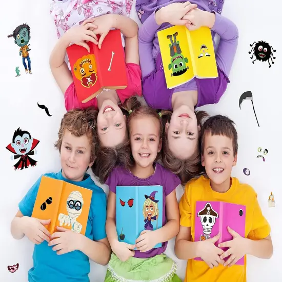 70 Sheets Halloween Stickers Crafts for Kids {5}