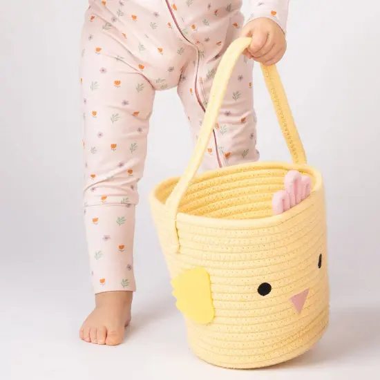 ROPE CHICK EASTER BASKET {3}