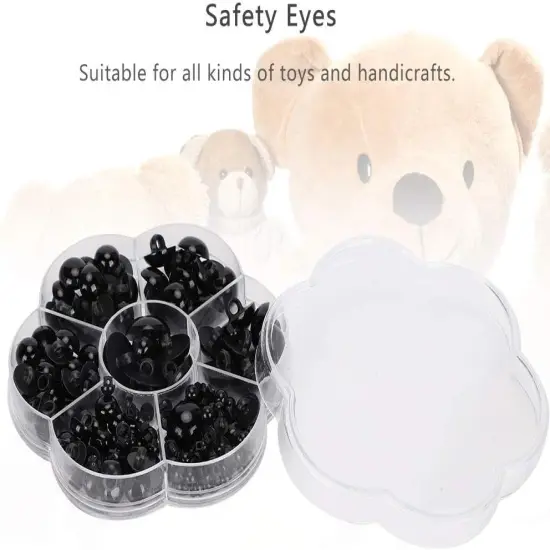 184PCS Plastic Safety Eyes {4}
